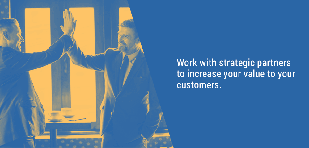 work with strategic partners