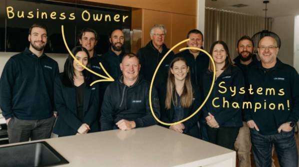 Ryan Stannard and his team at Stannard Homes, who systemised their $15M building business